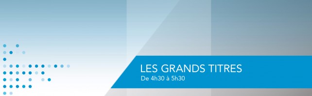 Les grands titres