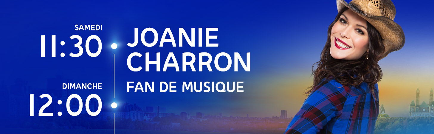 Avec Joanie Charron - Fan de musique - Derniers extraits audio