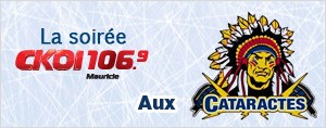 Soir�e CKOI 106,9 aux Cataractes de Shawinigan