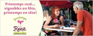 Printemps ros�... vignobles en f�te, printemps en t�te !