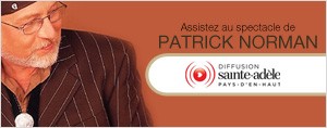 Patrick Norman s'arr�te � Ste-Ad�le