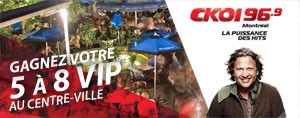 GAGNEZ VOTRE 5 � 8 VIP