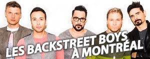 Les Backstreet Boys... à Montreal