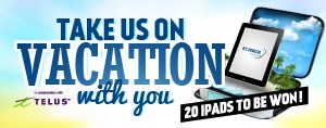 Take us on vacation with you!