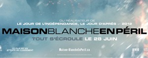 Vos laissez-passer pour le visionnement sp�cial  du film � MAISON BLANCHE EN P�RIL �