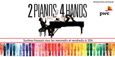 Beat Fan Club Member: See The Centaur Theatre's 2 Pianos 4 Hands
