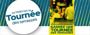 Cet été faites la Tournée des terrasses!