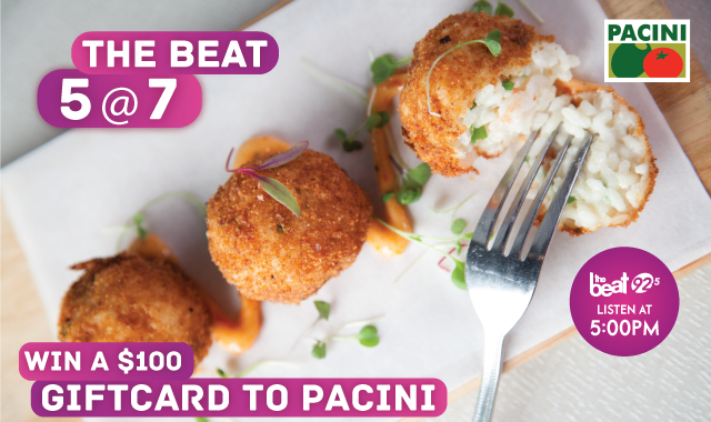 WIN $100 to eat at Pacini