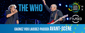 Gagnez vos billets Zone avant-scène pour The Who au Festival d'été de Québec