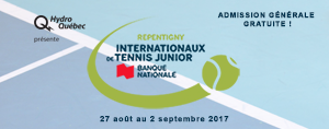 Les Internationaux de tennis junior de Repentigny