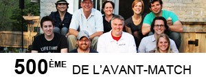 � Boisch�tel pour la 500e de L'avant-match!