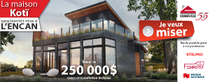 Encan d'une maison Bonneville