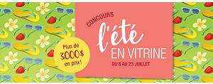 L'été en vitrine aux Galeries de Hull !