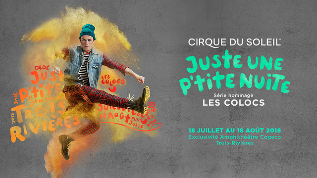 CIRQUE DU SOLEIL À L'AMPHITHÉÂTRE COGECO