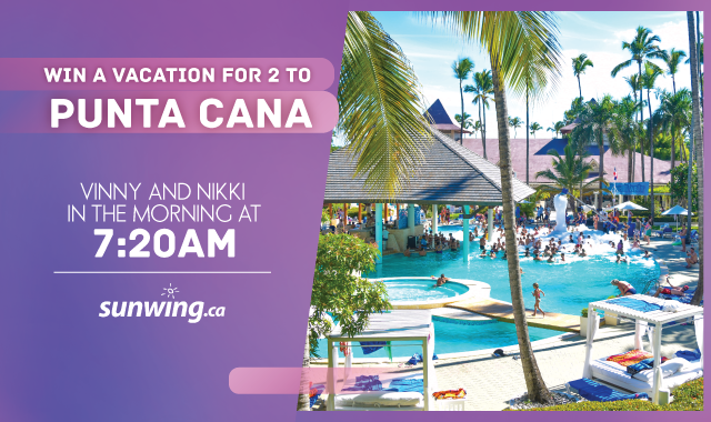 WIN a trip for 2 to PUNTA CANA