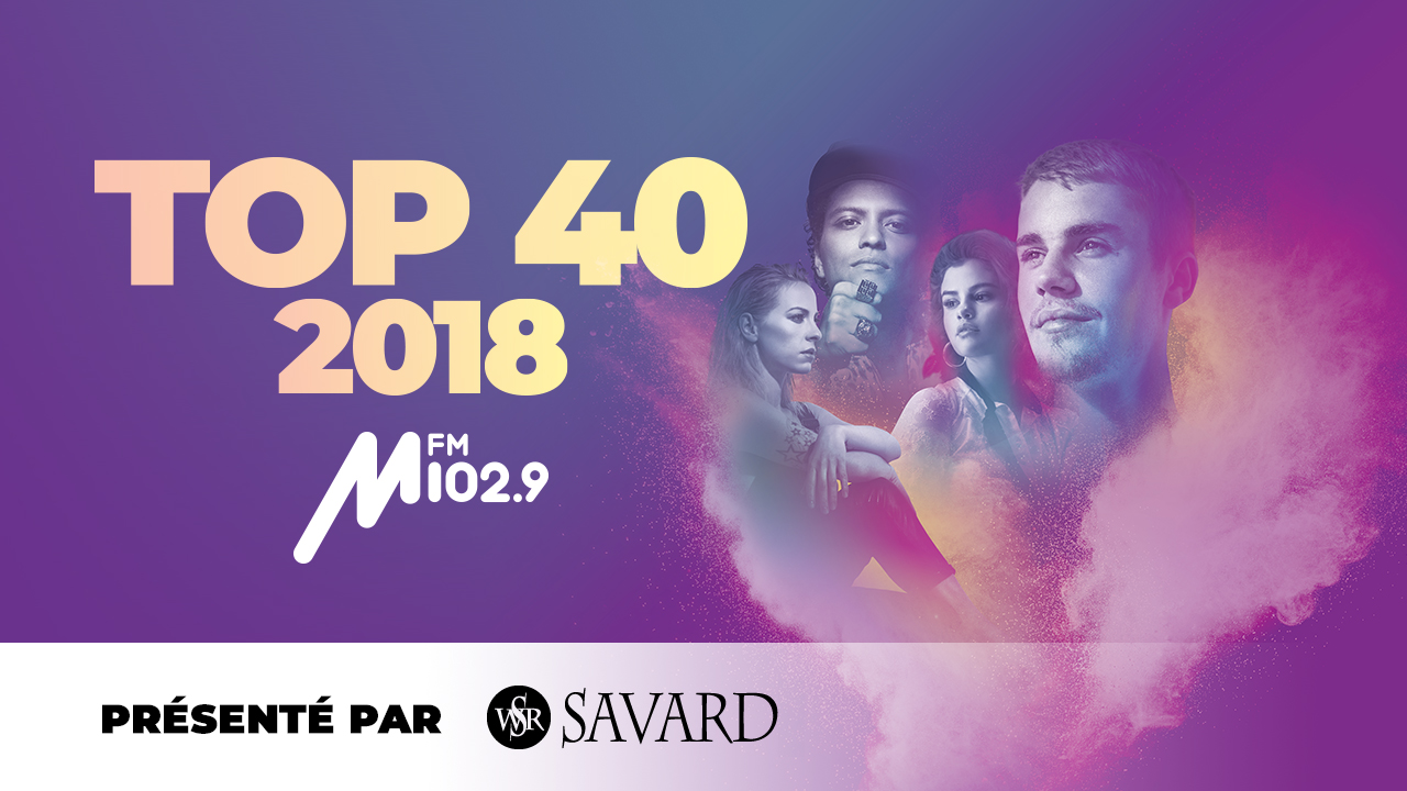 Le Top 40 MFM 102,9 2018