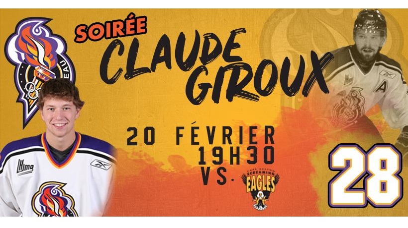 Soirée Claude Giroux