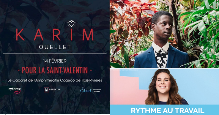 Une St-Valentin signée Vivianne et Rythme 100.1
