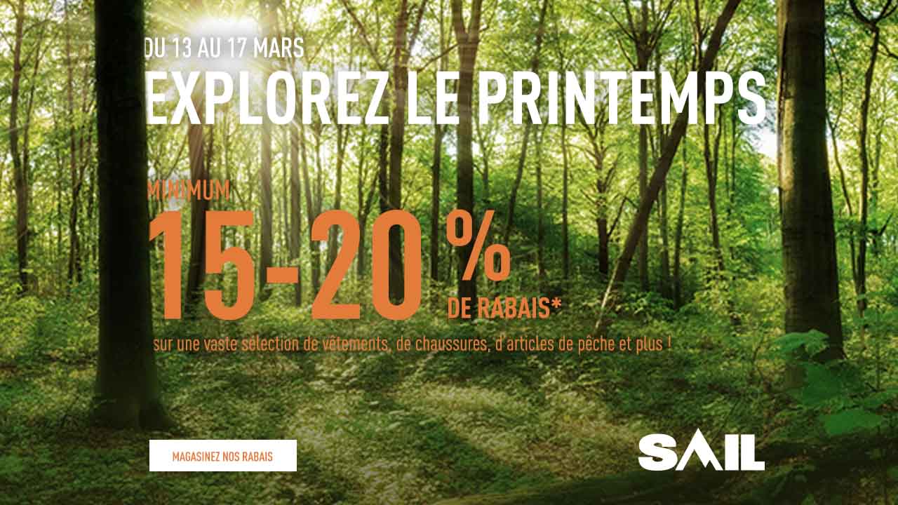 Gagnez votre carte cadeau SAIL!