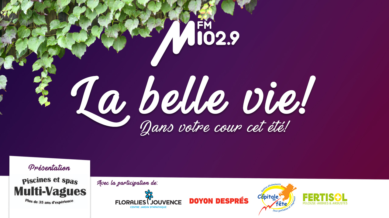 La belle vie cet été une présentation de Piscines & Spas Multi-Vagues