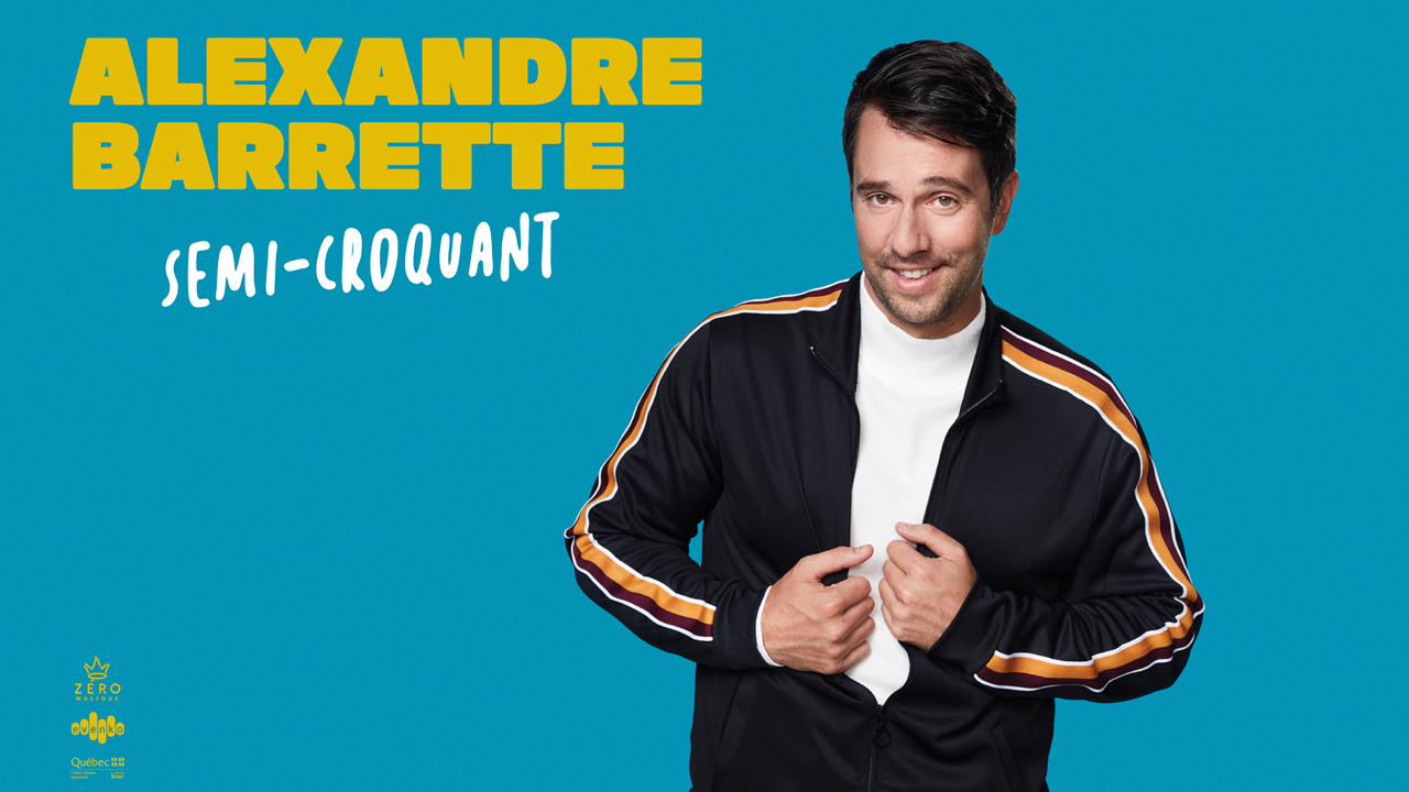 Voyez le show d'Alexandre Barrette grâce à Rythme 93.7