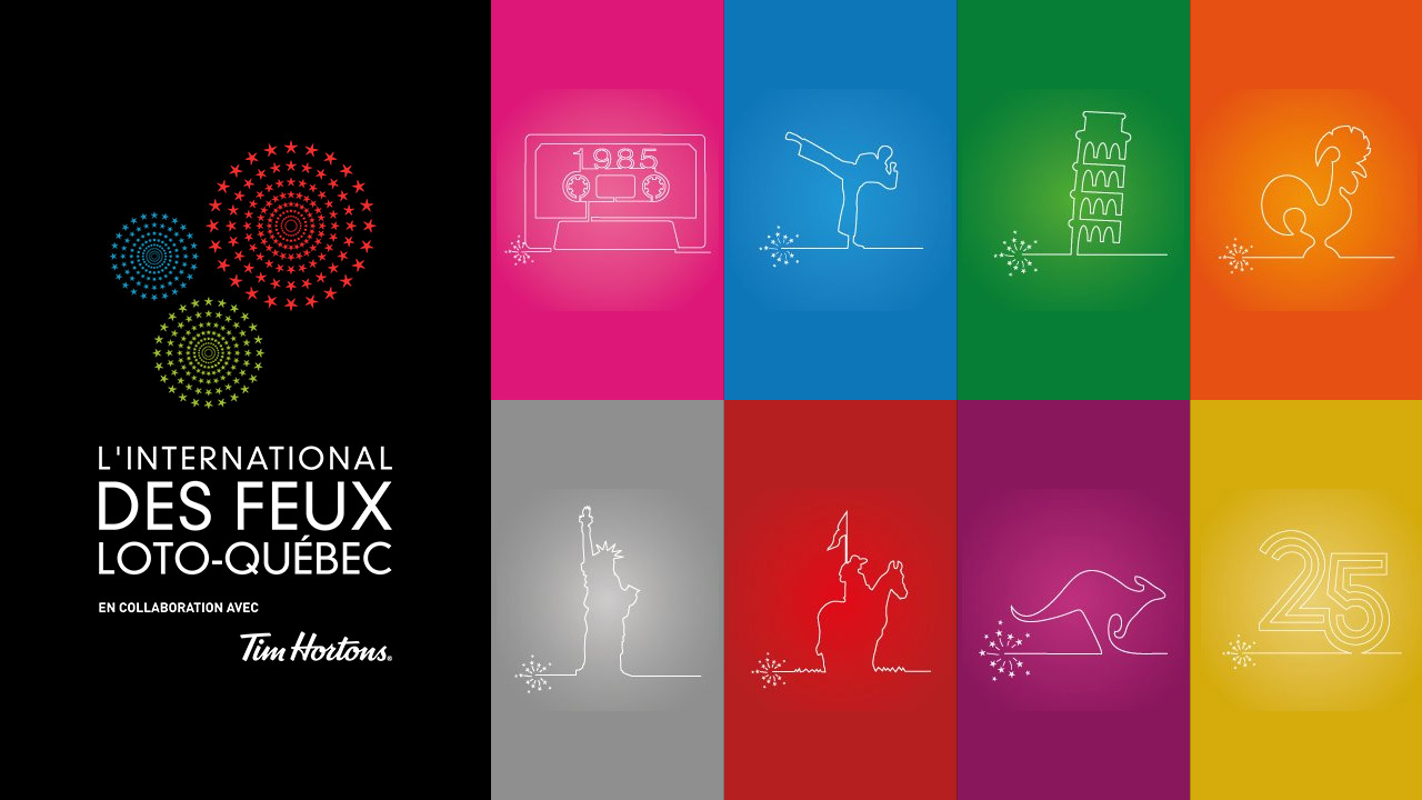 LE GRAND DÉCOMPTE DE L'INTERNATIONAL DES FEUX LOTO-QUÉBEC -35 ans de souvenirs!