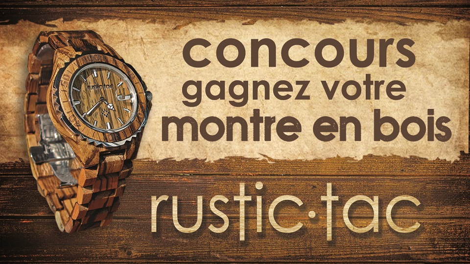 CIME gâte les papas des Laurentides avec une montre Rustic-tac!